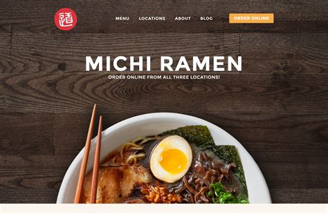 Michi Ramen - Traditional Japanese Noodles - Austin, TX - Awwwards