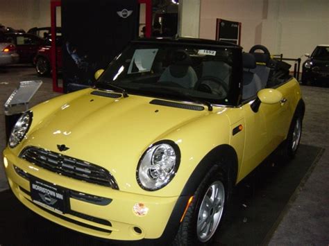 yellow mini cooper convertible : NJ Auto Expo 2005 : Car Pictures by ...