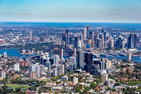 Aerial Stock Image - North Sydney Looking South