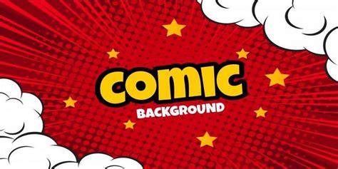 Red Comic Halftone Background Backgrounds | AI Free Download - Pikbest