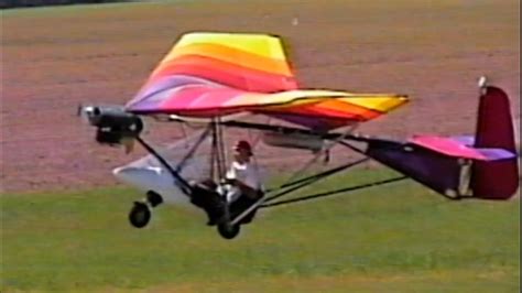 Weedhopper C model Ultralight with a 447 Rotax | Footage from 2001 - YouTube