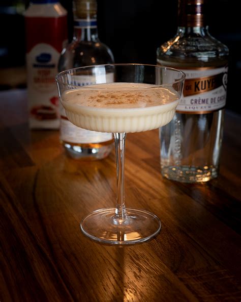 Brandy Alexander Cocktail Recipe - DrinkExistence