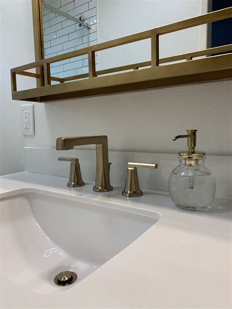 Brizo Gold fixtures | Gold fixtures, Bronze fixtures, Bathrooms remodel