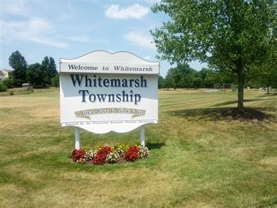 Welcome to Whitemarsh Township - Welcome Signs on Waymarking.com