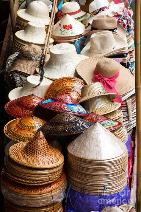 Conical Hats 03 Photograph by Yew Kwang