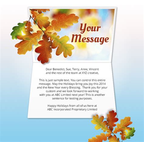 Business Thanksgiving Cards | Company Greeting eCards Thanksgiving Day