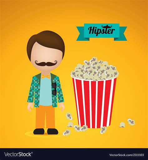 Style hipster hipster culture and community Vector Image