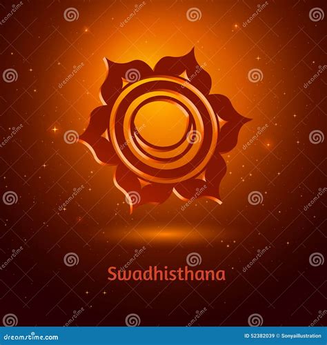 Swadhisthana Chakra - Ayurvedic Symbol Royalty-Free Stock Photography ...