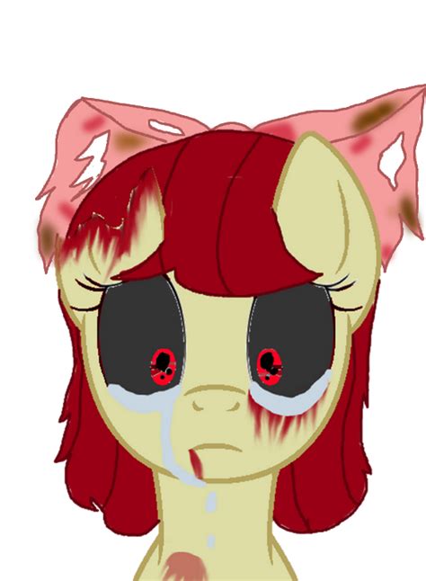 Blanked Applebloom Crying by TokkaZutara1164 on DeviantArt