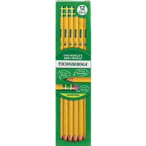 Ticonderoga Presharpened No. 2 Pencils