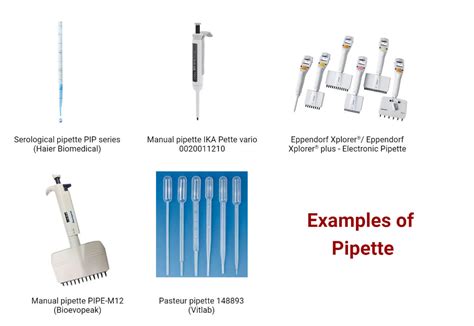 Pipette- Principle, Parts, Types, Procedure, Uses, Examples