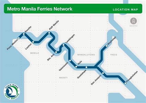 Pasig River Ferry 2019 Route Map & Schedule – Travel Up