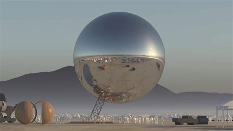 Gallery of BIG's Giant Reflective ORB Takes Shape at Burning Man - 8