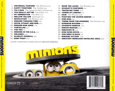 Minions (film)/Soundtrack | Despicable Me Wiki | FANDOM powered by Wikia