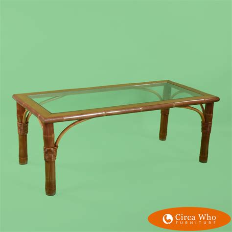 Rectangular Bamboo Coffee Table | Circa Who