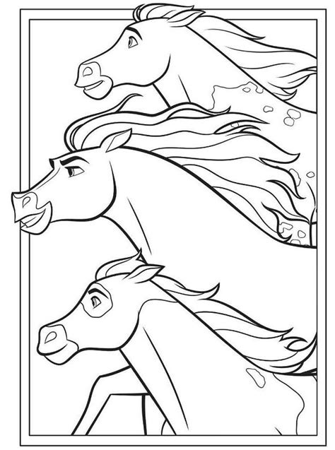 Kids-n-fun.com | Coloring page Spirit Untamed Spirit Untamed