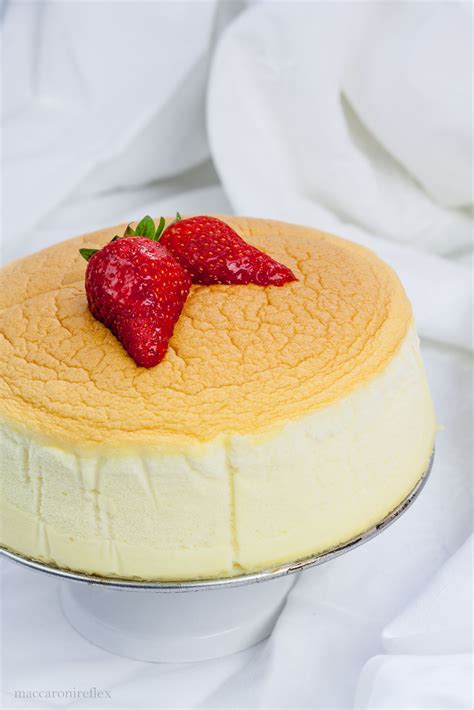 Japanese Cotton Cheesecake - Maccaroni Reflex