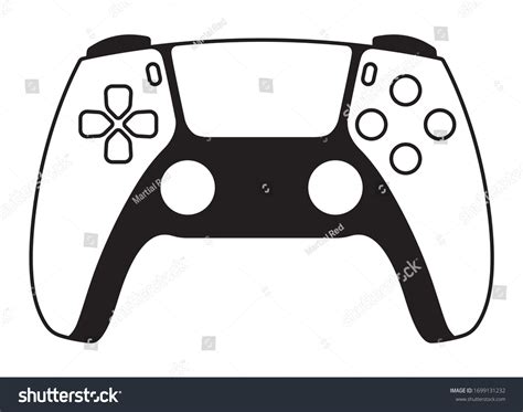 Next Generation Game Controller Gamepad Vector Stock Vector (Royalty Free) 1699131232 | Shutterstock