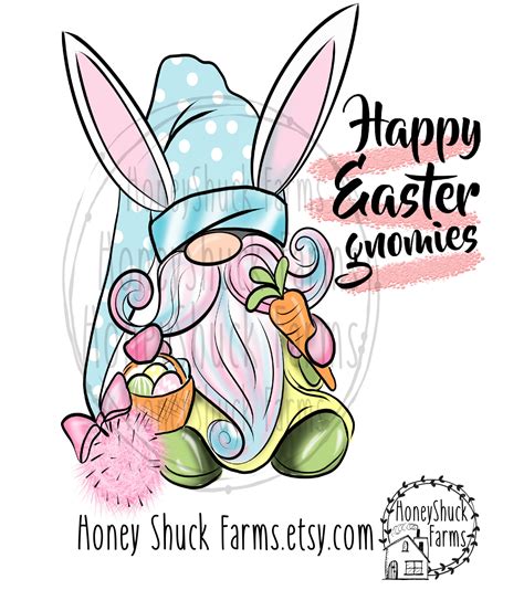 Easter Gnomes Gnomes Clipart Digital Download Spring | Etsy