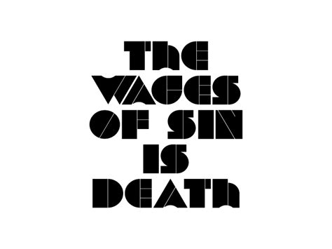 The Wages of Sin is Death Graphic by DUDLEY LAWRENCE · Creative Fabrica