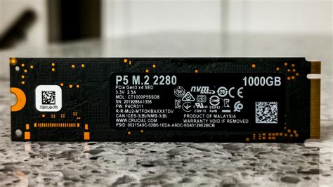 Crucial P5 NVMe SSD Review (1TB) - PCIe 3.0' Late Entry to the Ball | The SSD Review