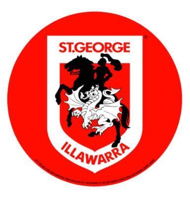 St George Illawarra Dragons Logo | National rugby league, Australian ...