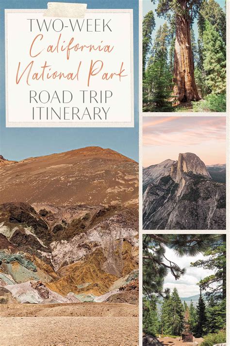 The Ultimate Two-Week California National Park Road Trip Itinerary ...