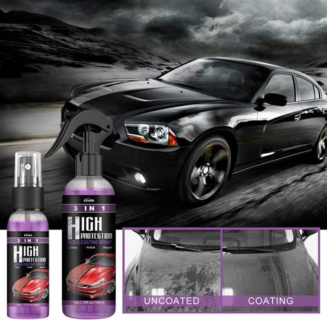 30ml/100ml Auto Nano Ceramic Coating Polishing Spraying Wax Paint Scratch Repair Remover 3 In 1 ...