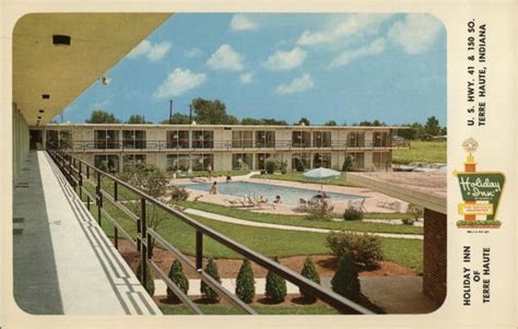 Holiday Inn Terre Haute, IN Postcard