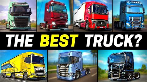 ETS2 BEST Truck | Comparison of All ETS2 Trucks [DAF XG - Updated] | Euro Truck Simulator 2 ...