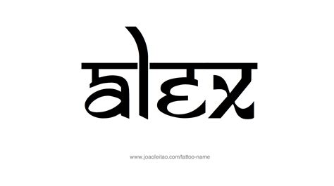 Alex Name Tattoo Designs | Name tattoos, Name tattoo designs, Name tattoo