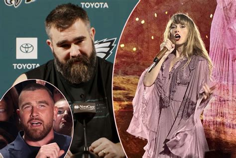 LOLz! Did Jason Kelce Drop Taylor Swift References In His Retirement Speech?! - Perez Hilton