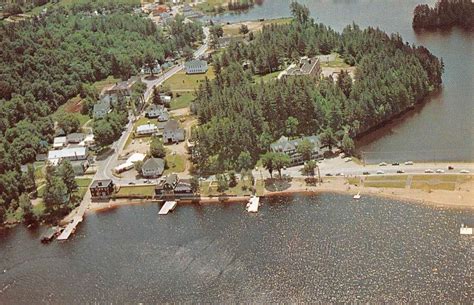 Long Lake New York Birdseye View Of City Vintage Postcard K66253 | eBay