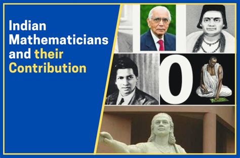 Indian Mathematicians and Contribution - SaralStudy