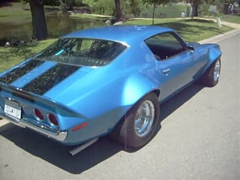 1970 Camaro RS/SS 6-speed wide iroc flares done in the 70s old auto cross car - YouTube