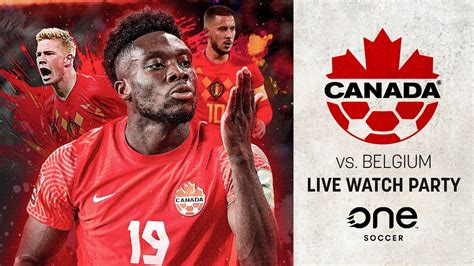 WATCHALONG: Canada vs. Belgium in 2022 World Cup | CanMNT watch party ...