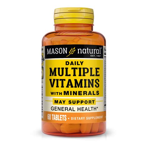 Daily Multiple Vitamins with Minerals - Nutrients Best