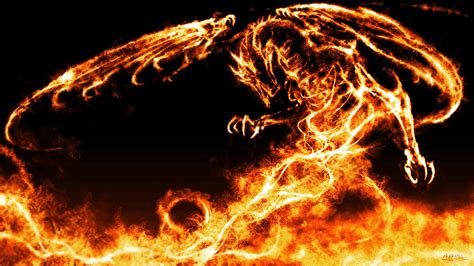 Fire dragon wallpaper, fire, dragon, fantasy art HD wallpaper ...