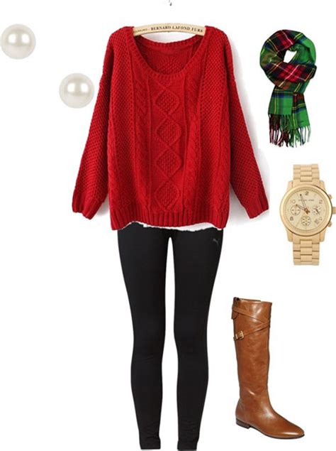 20 Christmas Polyvore Combinations