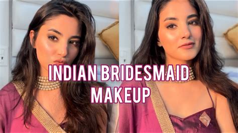 Bridesmaid Makeup At Home | Step by step tutorial | Michu - Foster ...