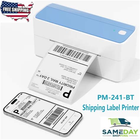 PHOMEMO THERMAL SHIPPING Label Printer 4x6 Wireless Bluetooth Label Printer lot $83.71 - PicClick