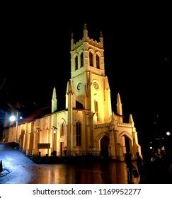 Glowing Christ Church Night Shimla Stock Photo 1169952277 | Shutterstock