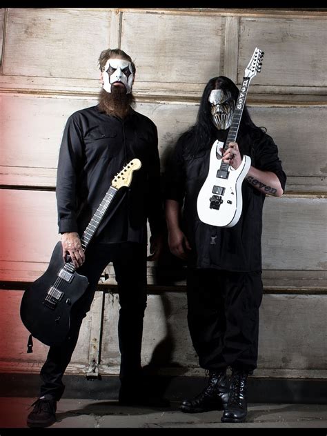 Jim Root and Mick Thompson of Slipknot | Slipknot, Mick thomson ...