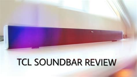 TCL Soundbar | Review - YouTube