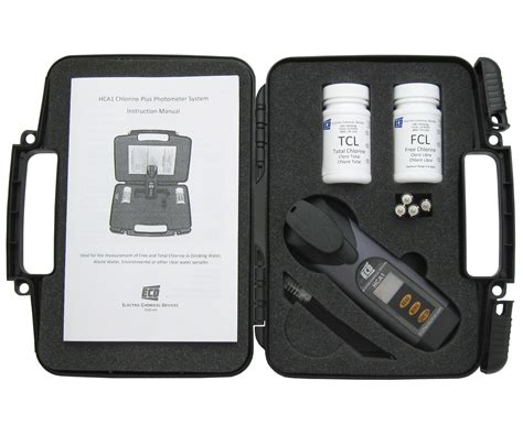 Portable Colorimetric Chlorine Test Kit