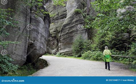 Adrspach Rocks Nature Reserve, Czechia Editorial Photography - Image of ...