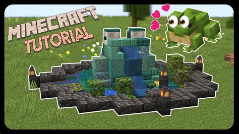 1.19 Frog Fountain Statue - Tutorial - YouTube