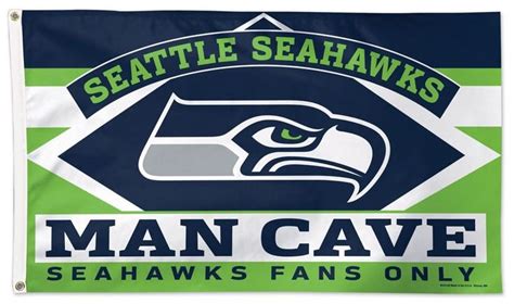 Seattle Seahawks Flag 3x5 Man Cave | Seattle seahawks, Seahawks, Seattle