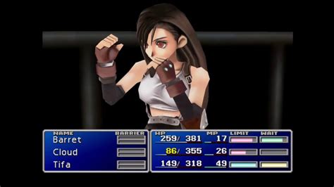 final fantasy 7 battle models mod - YouTube