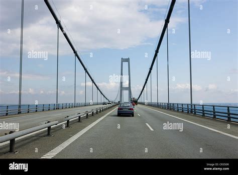 Storebæltsforbindelsen or Great Belt Bridge, South Denmark, Denmark, Europe Stock Photo - Alamy